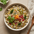 Chickpea and Jowar Veggie Bowl