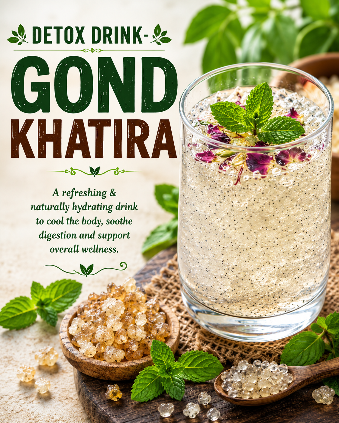DETOX DRINK – GOND KHATIRA