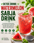 DETOX DRINK – WATERMELON SABJA DRINK