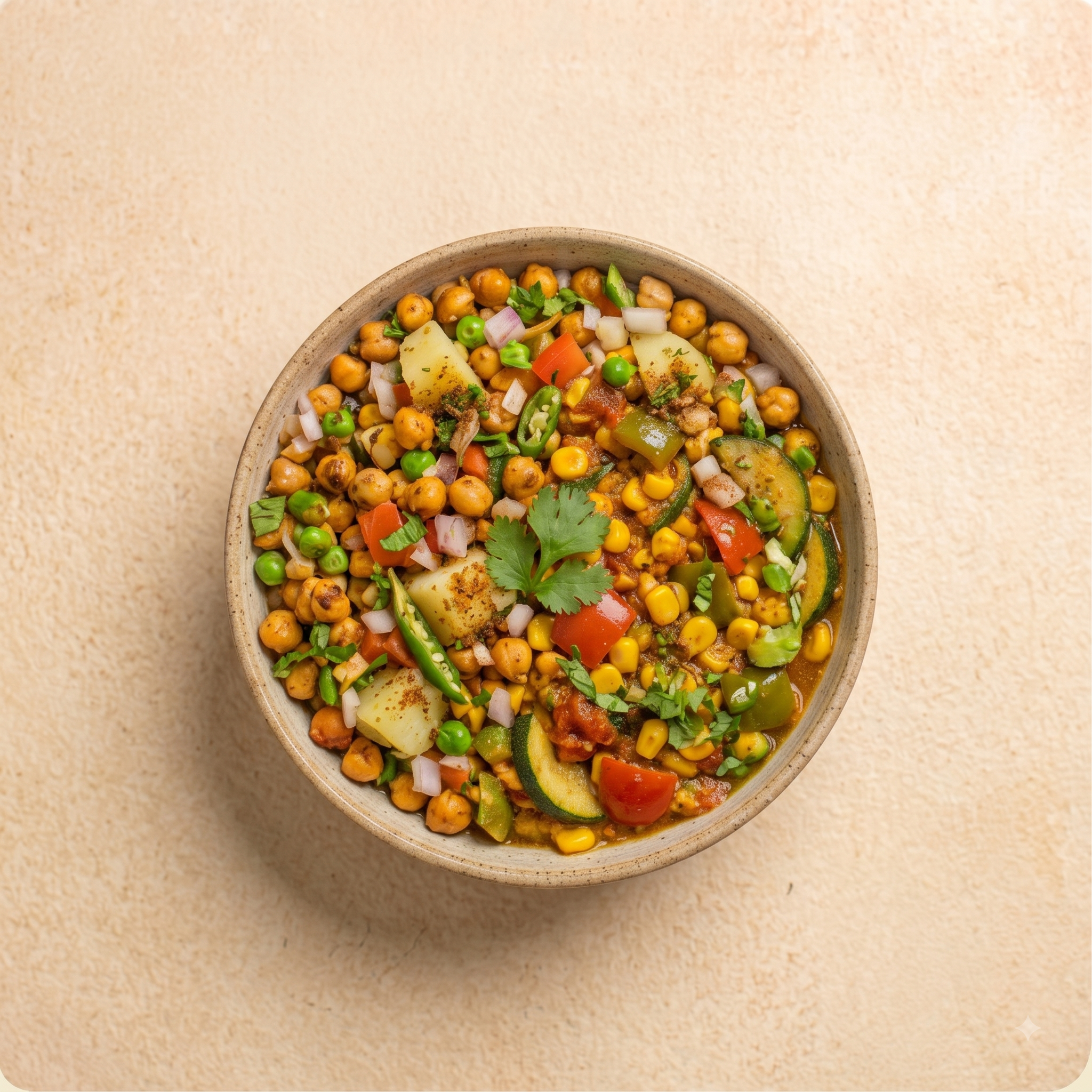 Roasted Chana Chaat