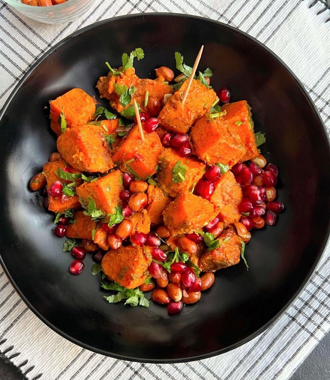 Sweet Potato Chaat