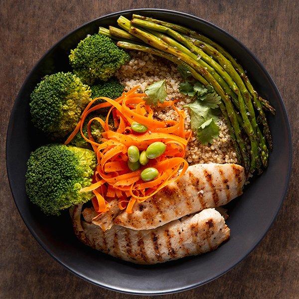 Chicken Veggie Nourish Bowl